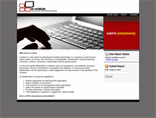Tablet Screenshot of e-voice.net