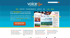 Desktop Screenshot of e-voice.org.uk